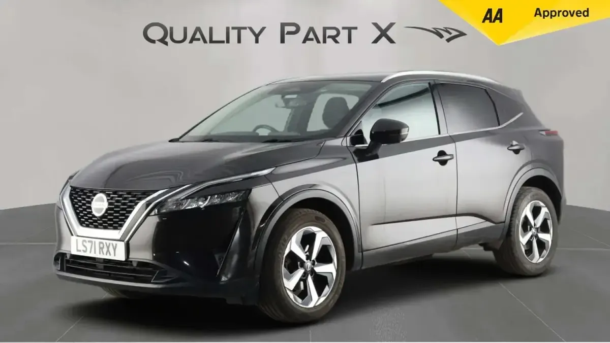 Used Nissan Qashqai N-Connecta 158 HP (116 kW) 2021 Black SUV