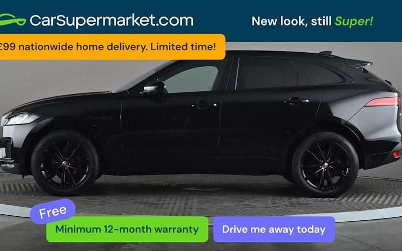 Used Jaguar F-Pace Chequered Flag 179 HP (131 kW) 2020 Black SUV
