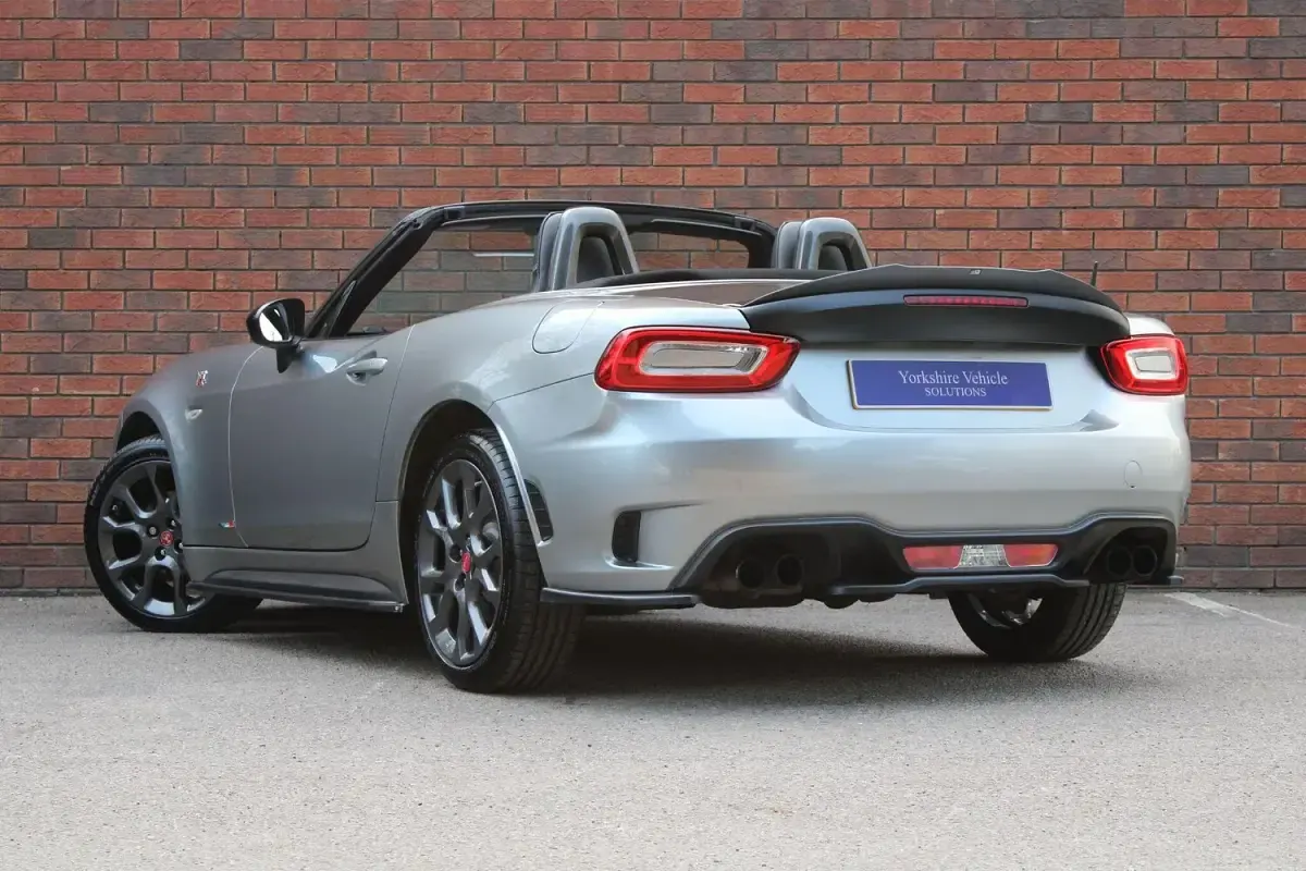 Used Abarth 124 Spider 170 HP (125 kW) 2018 Grey Cabriolet