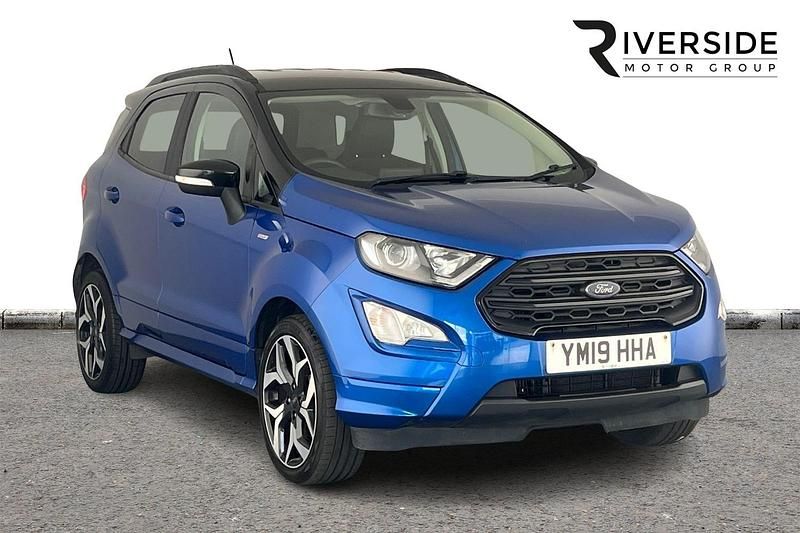 Used Ford Ecosport ST-Line 140 HP (102 kW) 2019 Lightning blue SUV