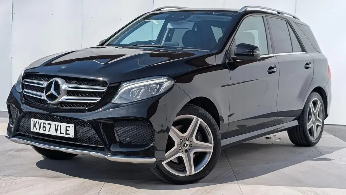 Used Mercedes GLE350 AMG line 2017 Black SUV