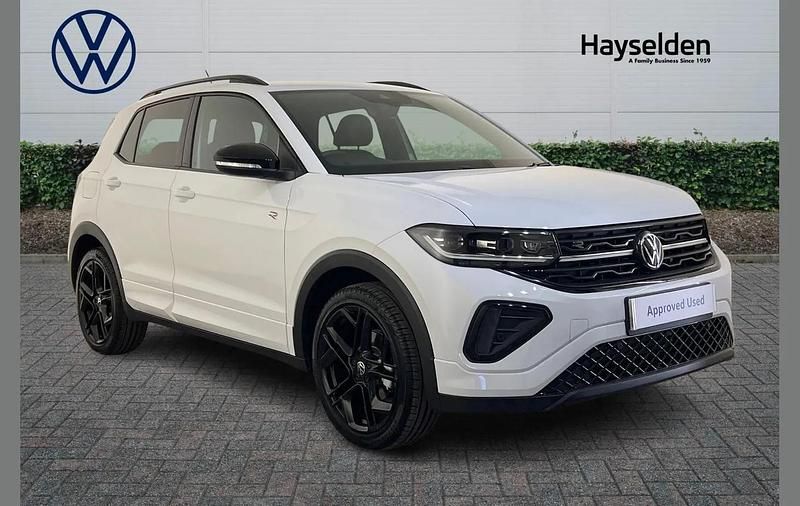 White Used 2025 VW T-Cross Black Edition SUV | £27,585 - Image 1/4