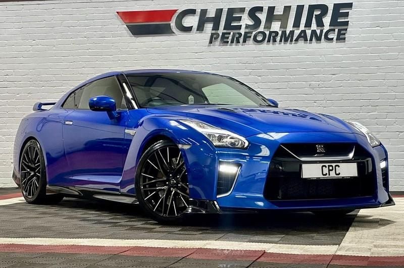 Blue Used 2021 Nissan GT-R Prestige Coupe | £89,990 - Image 1/3