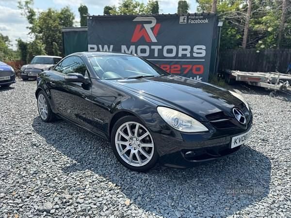 Black Used 2006 Mercedes SLK200 Cabriolet | £2,775 (Fair price) - Image 1/4
