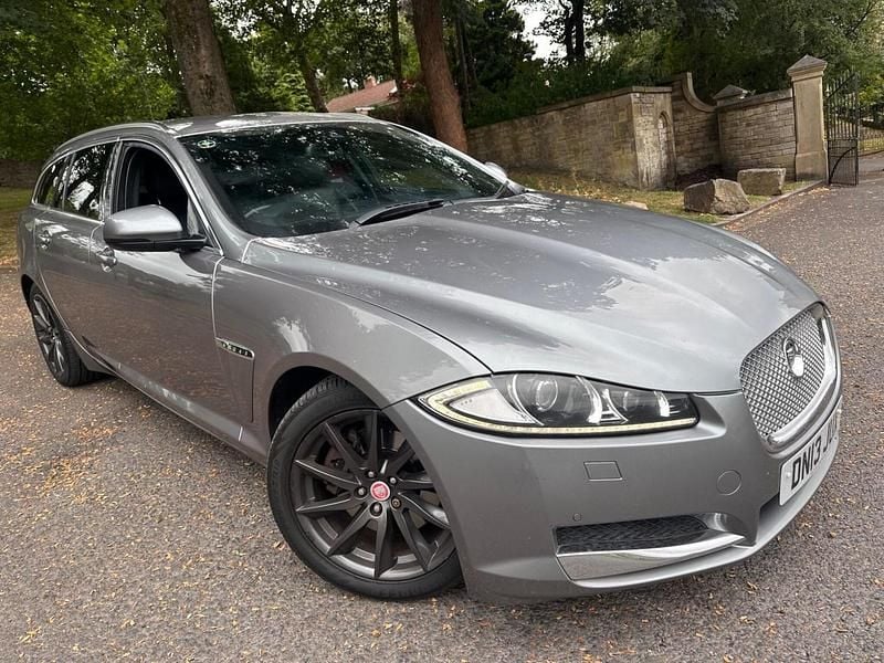 Grey Used 2013 Jaguar XF Sportbrake Luxury Estate | £5,495 (Fair price) - Image 1/3