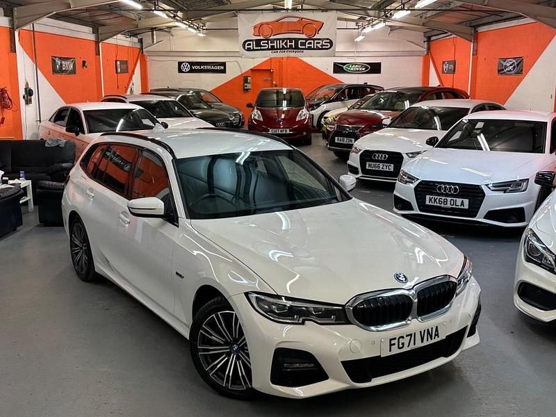 Used BMW 330e M Sport 2021 White Estate