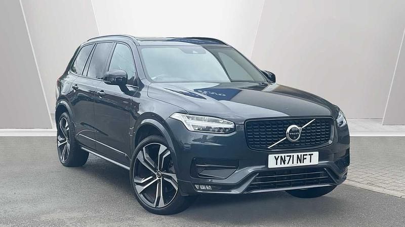 Grey Used 2021 Volvo XC90 R-Design SUV | £40,295 (A bit pricey) - Image 1/3