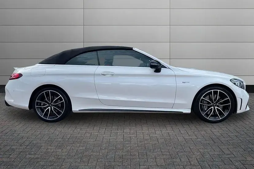 Used Mercedes C43 AMG Premium Plus 385 HP (283 kW) 2023 White Cabriolet