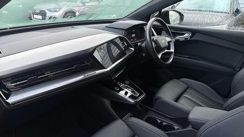 Used Audi Q4 e-tron S-Line 150 kW (204 HP) 2023 Black SUV