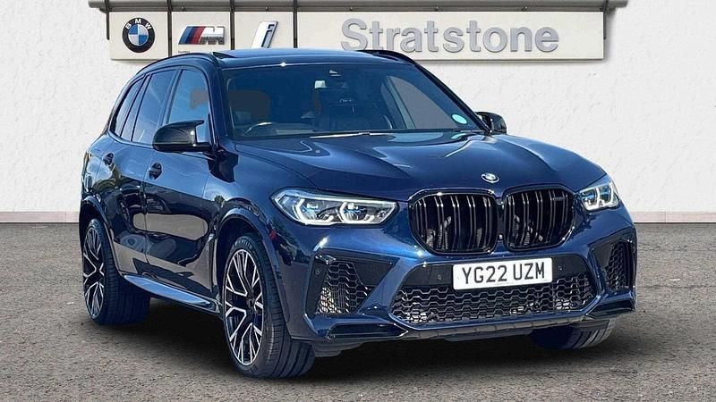 Blue Used 2022 BMW X5 M Competition Edition SUV | £68,899 (Good price) - Image 1/3