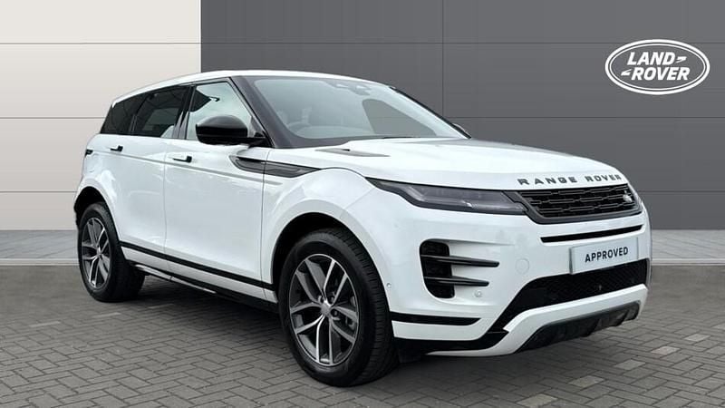 White Used 2024 Land Rover Range Rover evoque SE Dynamic SUV | £34,968 (Fair price) - Image 1/4