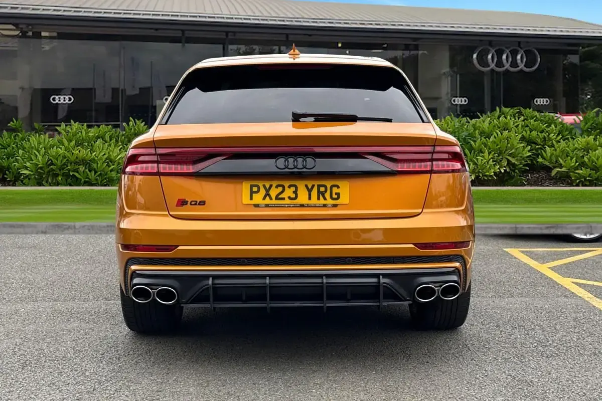 Used Audi SQ8 Black Edition 507 HP (372 kW) 2023 Orange SUV
