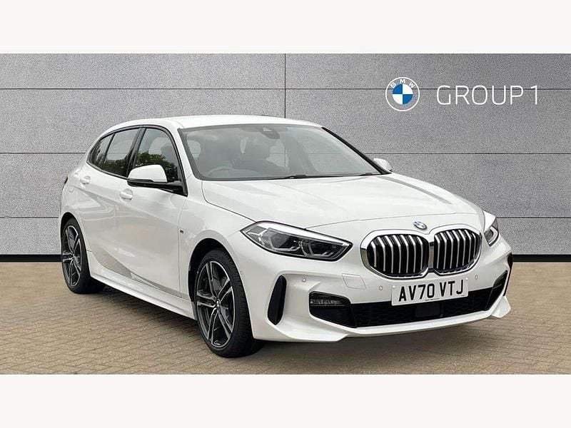 White Used 2021 BMW 118 M Sport Hatchback | £18,551 (Good price) - Image 1/4