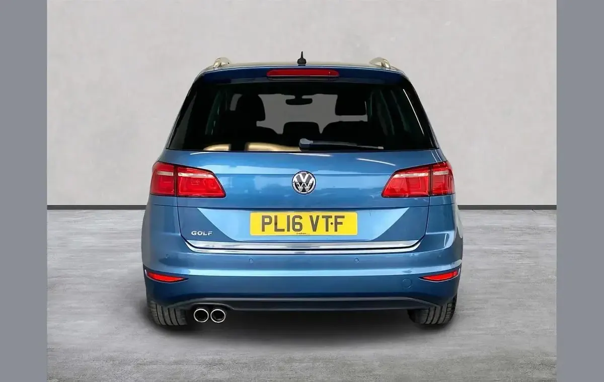 Used VW Golf Sportsvan GT 150 HP (110 kW) 2016 Blue MPV