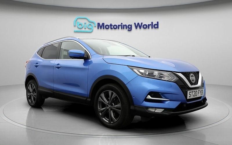 Used Nissan Qashqai N-Connecta 140 HP (102 kW) 2020 Blue SUV
