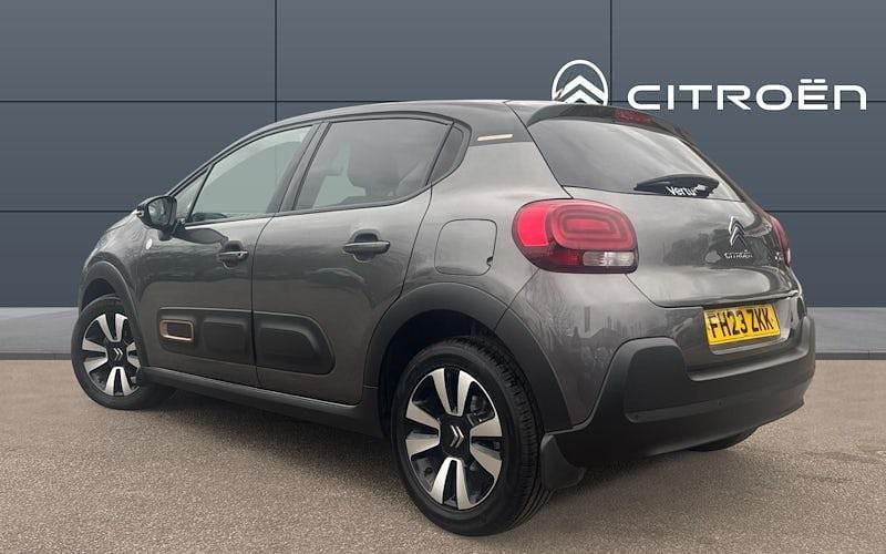 Begagnad Citroën C3 PureTech 110 HK (80 kW) 2023 Grå Halvkombi