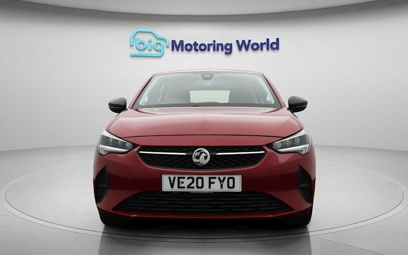 Used Vauxhall Corsa 75 HP (55 kW) 2020 Red Hatchback