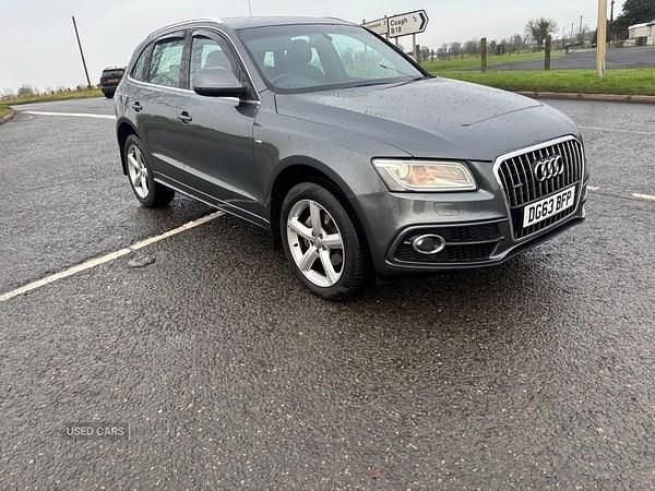 Grey Used 2013 Audi Q5 S-Line SUV | £6,200 (Expensive) - Image 1/4