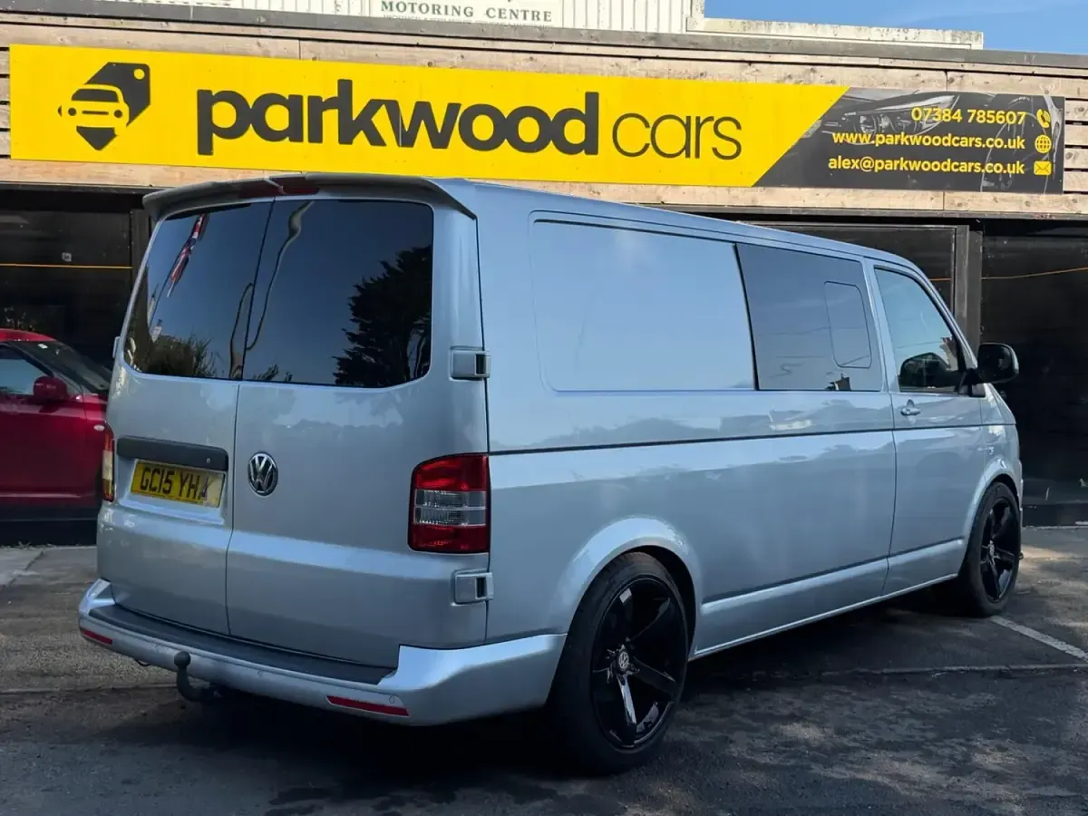 Used VW T5 Highline 140 HP (102 kW) 2015 Silver Van