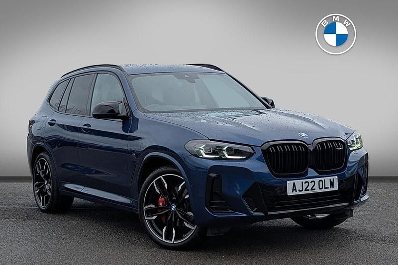 Blue Used 2022 BMW X3 M Sport SUV | £42,990 (Fair price) - Image 1/4