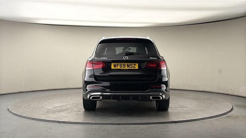 Used Mercedes GLC220 AMG line 194 HP (142 kW) 2019 Obsidian black SUV