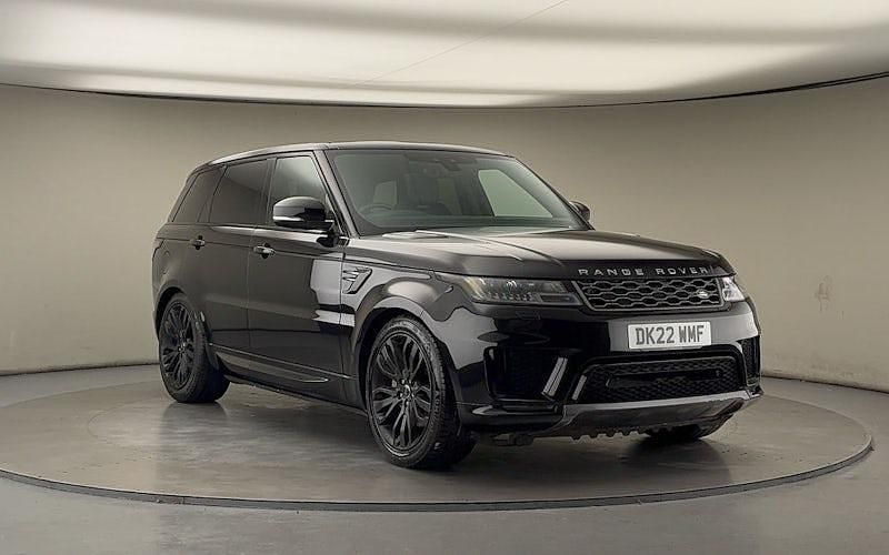 Santorini black Used 2021 Land Rover Range Rover Sport HSE SUV | £39,850 (Good price) - Image 1/4