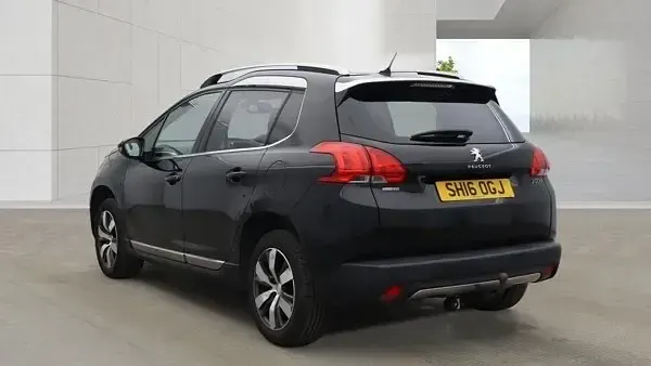 Used Peugeot 2008 Allure 100 HP (73 kW) 2016 Black SUV