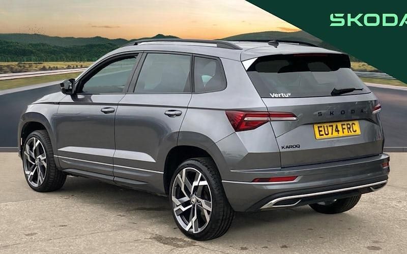 Used Skoda Karoq SportLine 150 HP (110 kW) 2024 Grey SUV