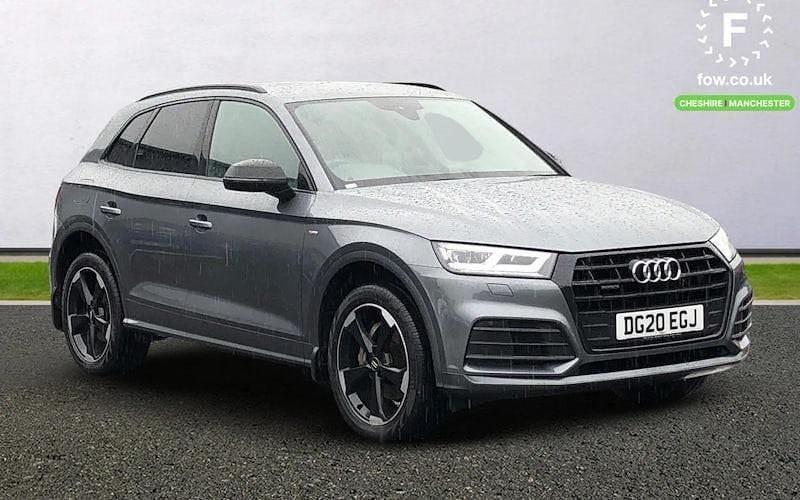 Grey Used 2020 Audi Q5 Black Edition SUV | £27,699 (Good price) - Image 1/4