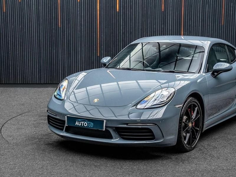 Used Porsche 718 Cayman 2017 Blue Coupe