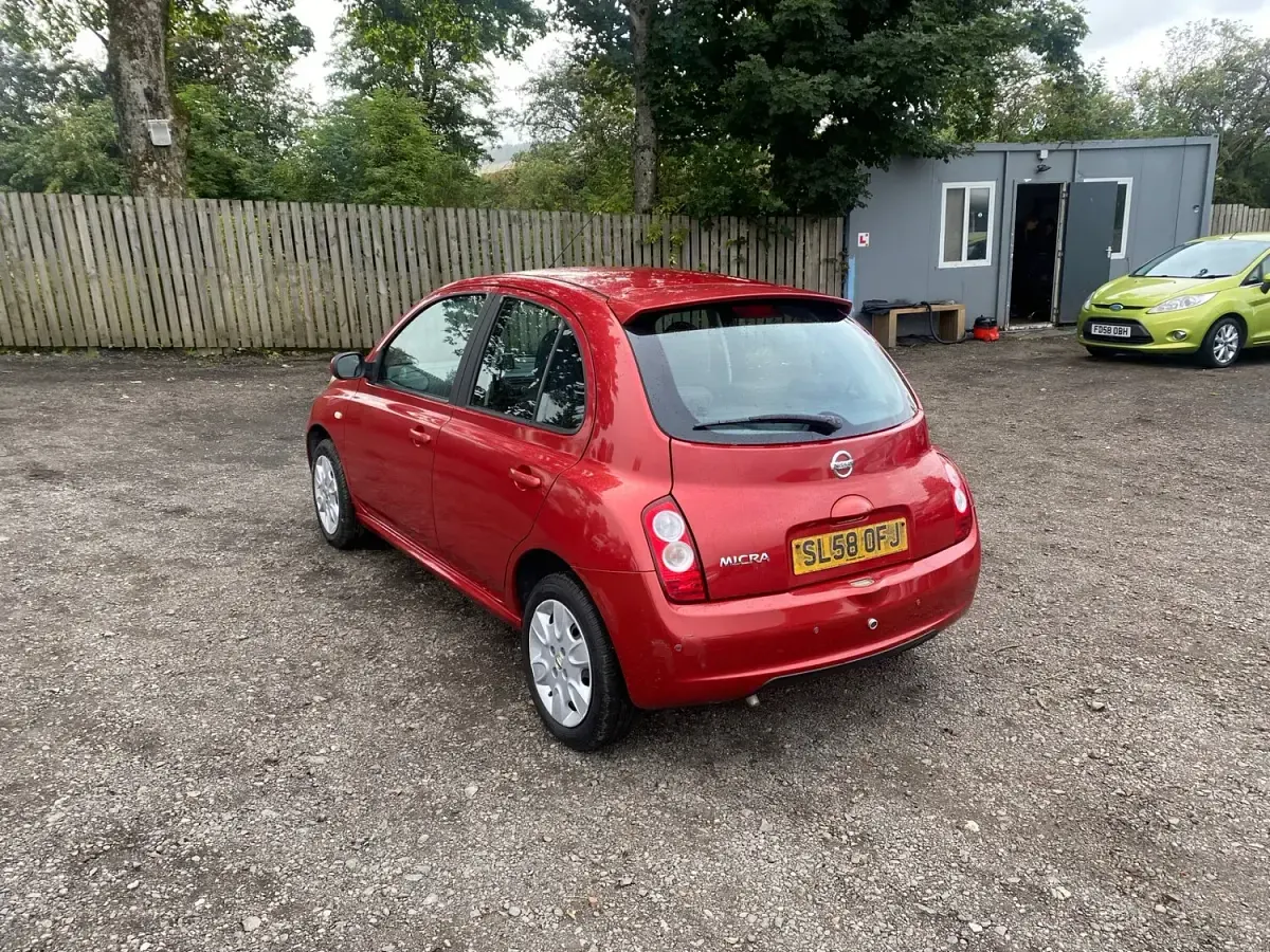 Used Nissan Micra Acenta 2008 Red Hatchback