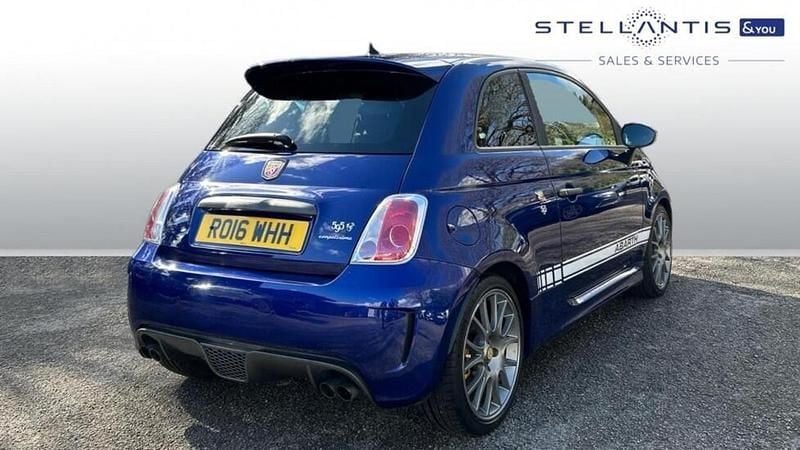 Used Abarth 595 Competizione 180 HP (132 kW) 2016 Blue Hatchback