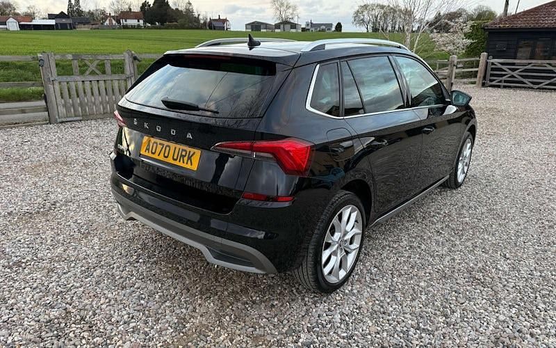 Used Skoda Kamiq SE L 116 HP (85 kW) 2020 Black SUV