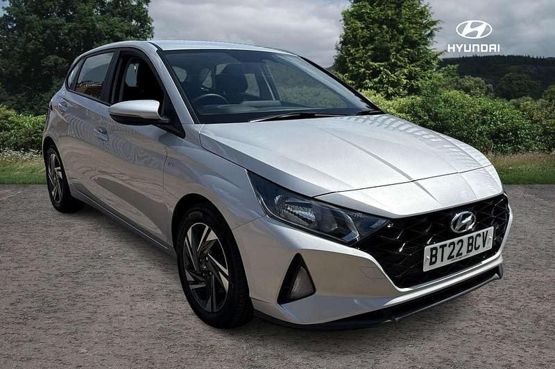 Silver Used 2022 Hyundai i20 SE Hatchback | £12,849 (Fair price) - Image 1/4
