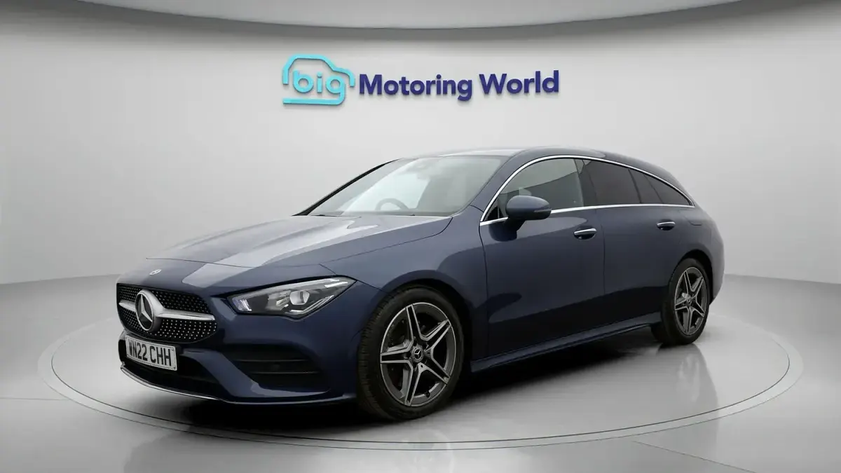 Used Mercedes CLA220 AMG Line Premium 2022 Blue Sedan