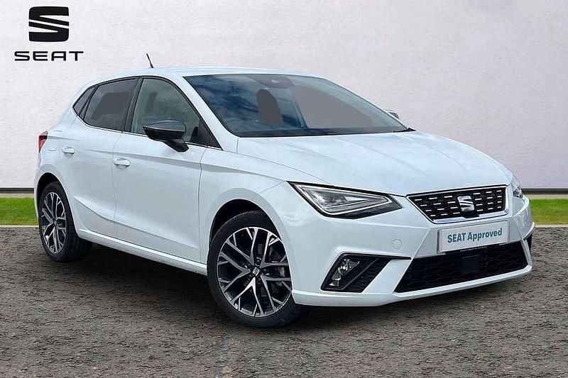 White Used 2024 Seat Ibiza XCELLENCE Hatchback | £18,995 (Fair price) - Image 1/4