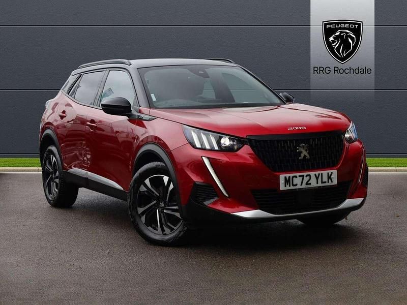 Red Used 2023 Peugeot 2008 GT SUV | £16,995 (Fair price) - Image 1/4