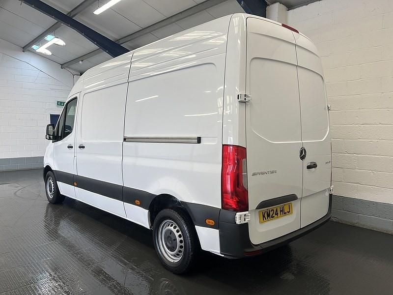 Begagnad Mercedes Sprinter Premium 2024 Vit Van