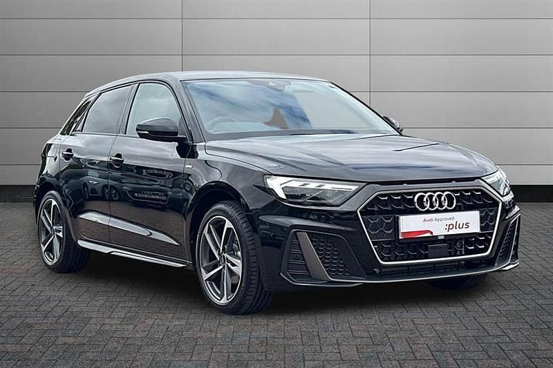 Mythos black New 2025 Audi A1 S-Line Hatchback | £26,450 (A bit pricey) - Image 1/4