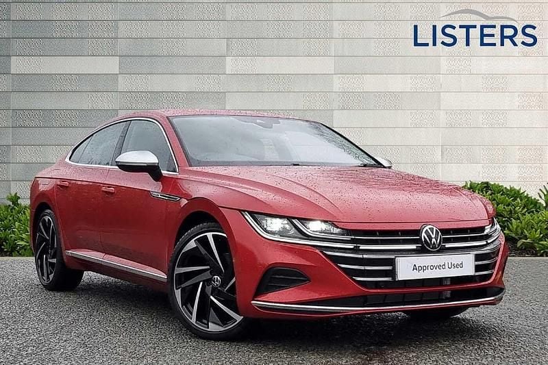 Red Used 2024 VW Arteon Elegance Hatchback | £32,485 - Image 1/4