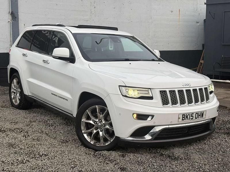 White Used 2015 Jeep Grand Cherokee Summit SUV | £9,305 (Fair price) - Image 1/4
