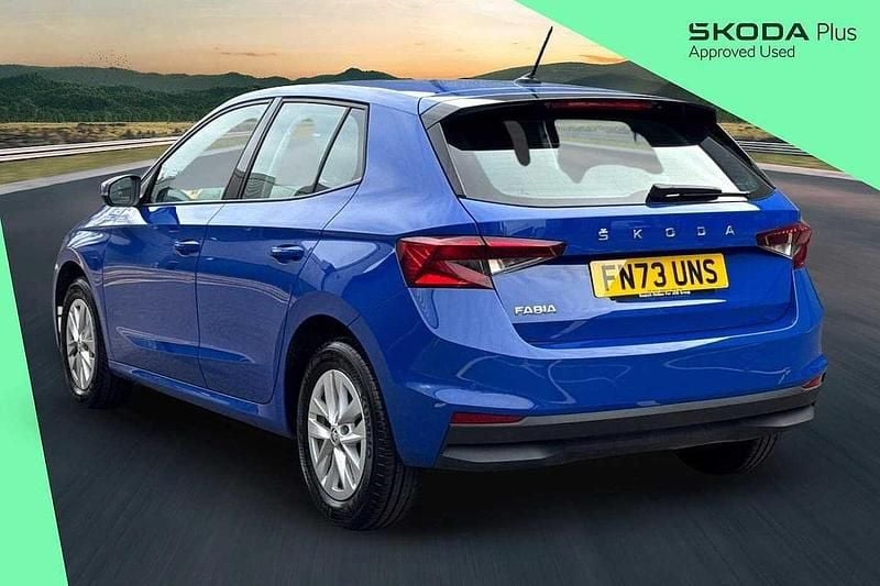 Used Skoda 110 R Comfort 81 HP (59 kW) 2023 Energy blue Hatchback