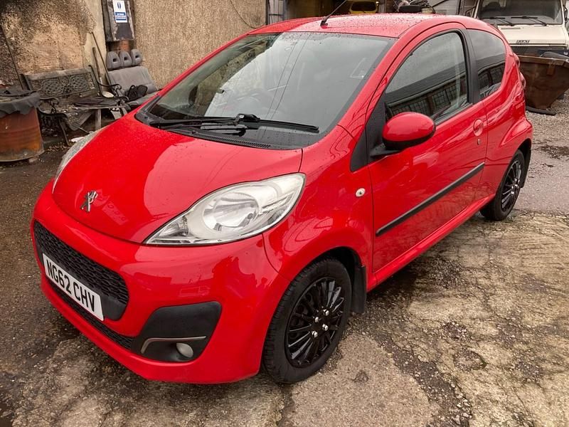 Red Used 2013 Peugeot 107 Active Hatchback | £1,695 (Fair price) - Image 1/4
