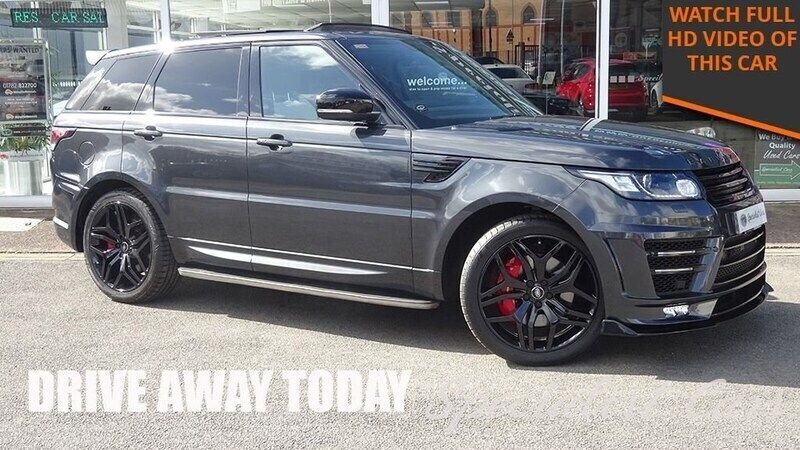 Grey Used 2017 Land Rover Range Rover Sport Autobiography Dynamic SUV | £33,000 (Expensive) - Image 1/4
