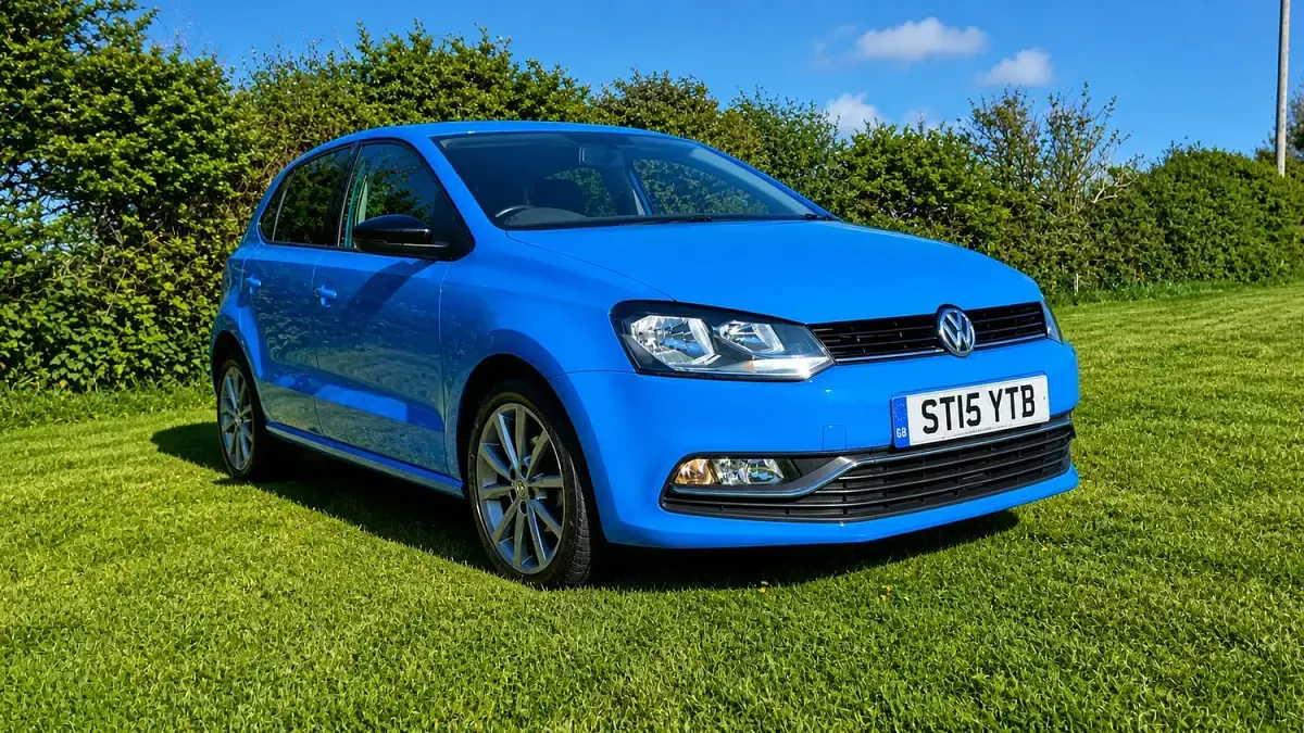 Used VW Polo Design 2015 Blue Hatchback