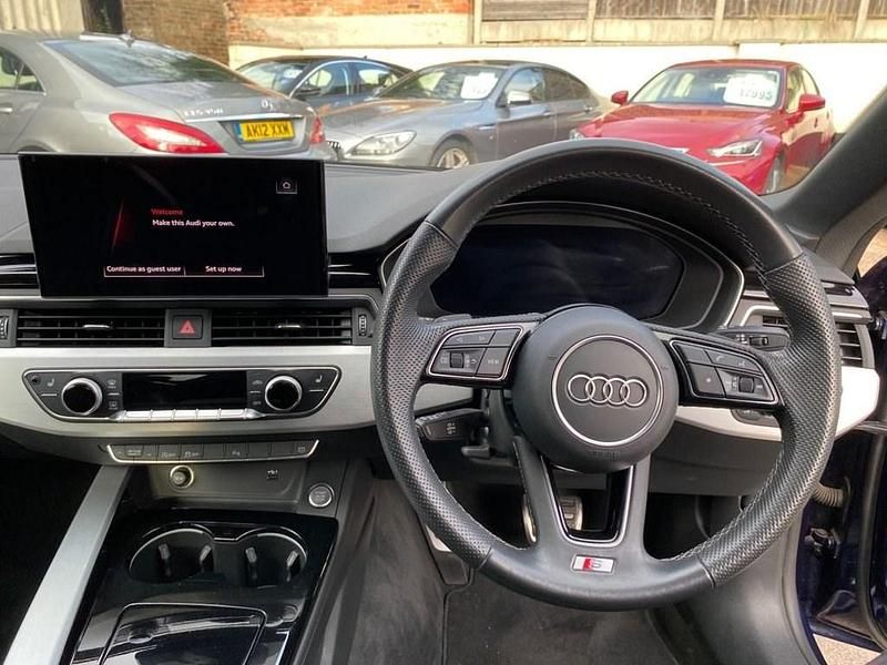 Used Audi A5 Sportback S-Line 204 HP (150 kW) 2021 Blue Hatchback