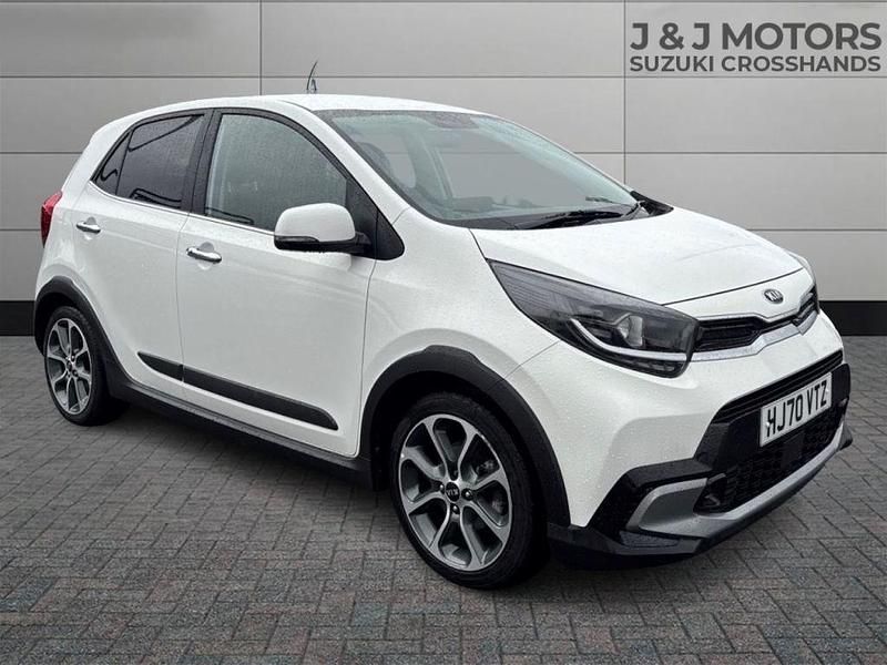 Used Kia Picanto X-Line 67 HP (49 kW) 2020 White Hatchback