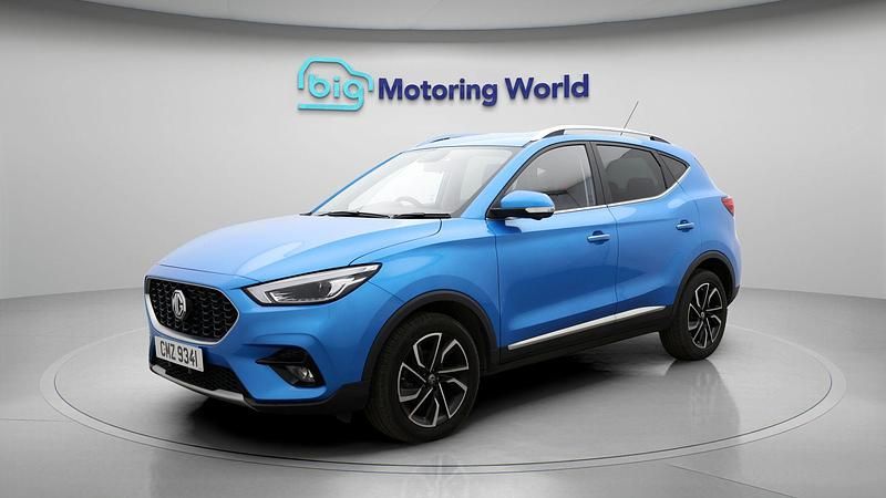 Used MG ZS Exclusive 106 HP (77 kW) 2023 Blue SUV