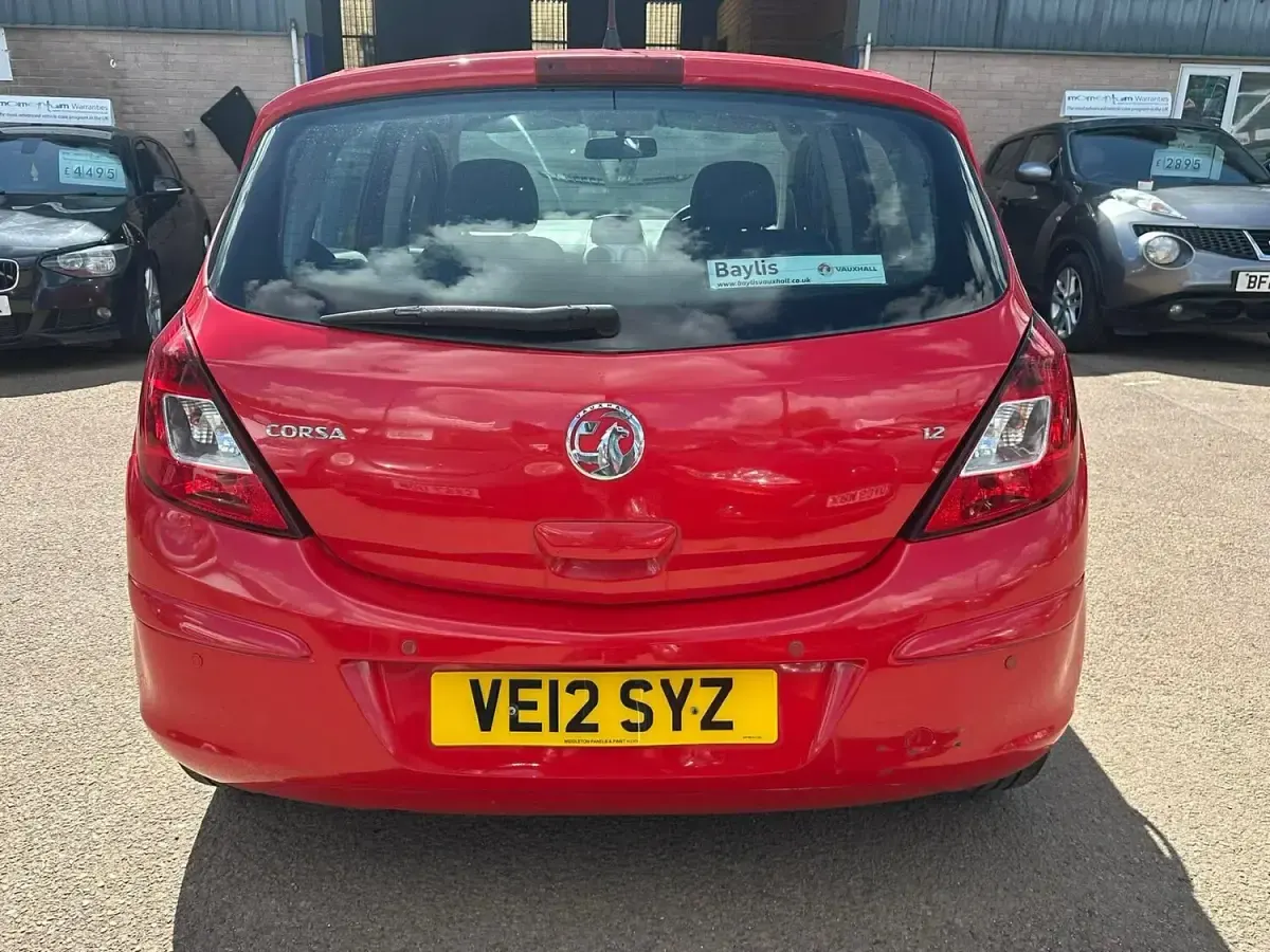 Used Vauxhall Corsa Active 2012 Red Hatchback