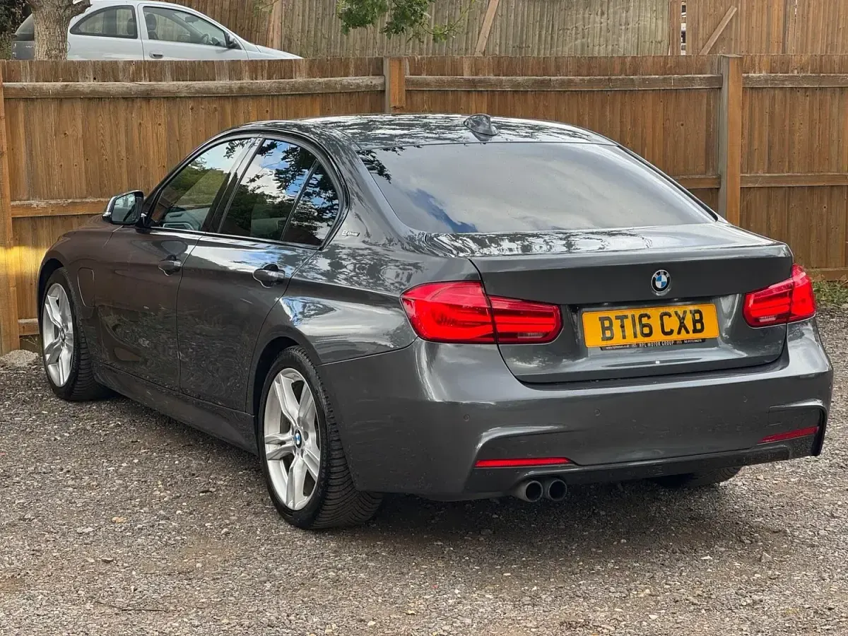 Used BMW 330e M Sport 252 HP (185 kW) 2016 Grey Sedan